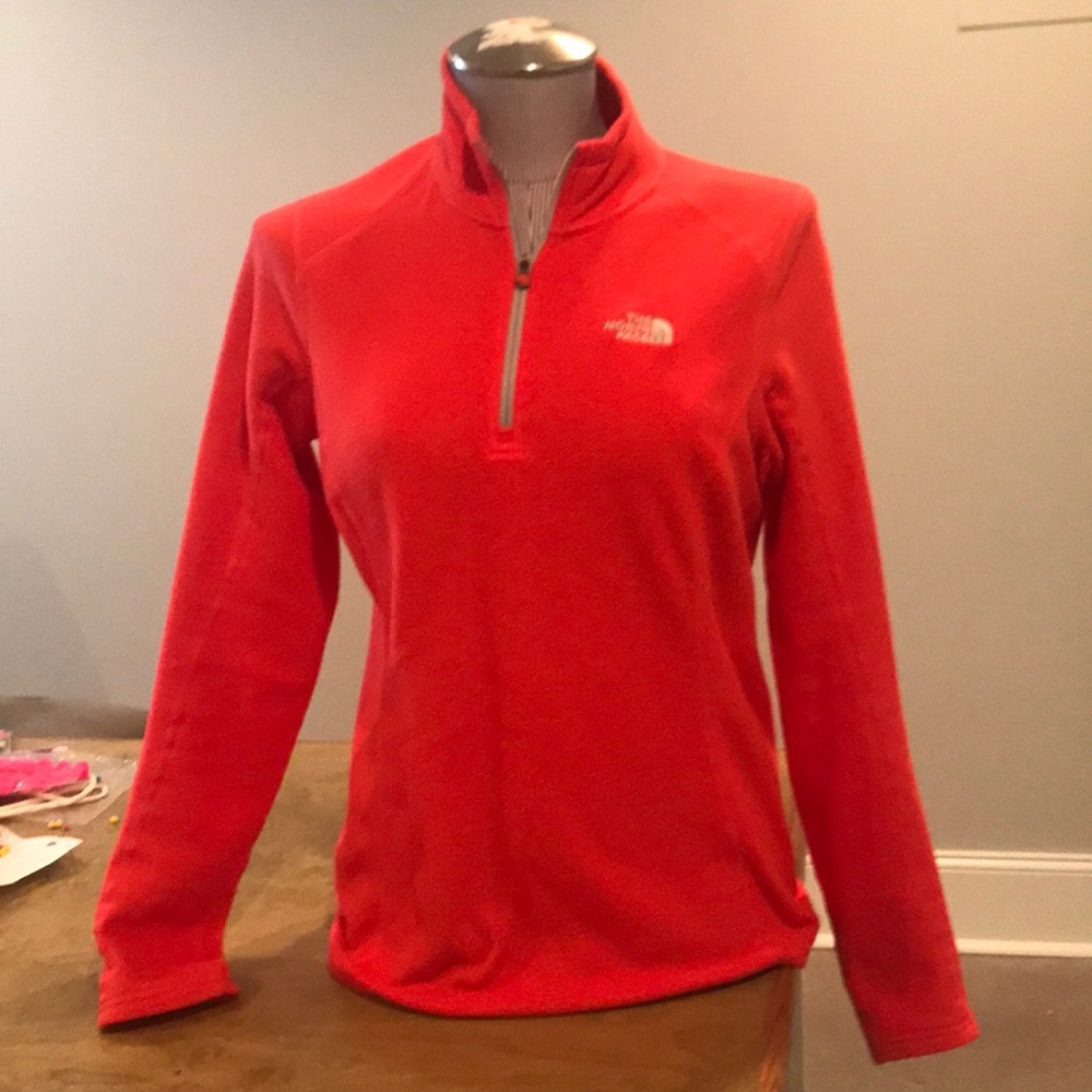 Women’s fleece The North Face 1/4 zip pullover